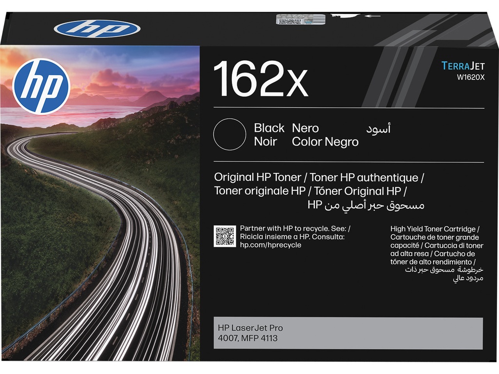 [120025441913] HEWLETT PACKARD W1620X HP 162X LJ toner black HC 10.000
