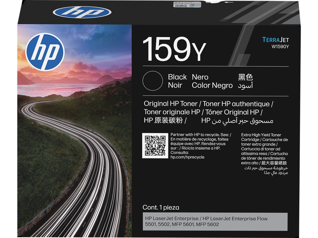 [120025441917] HEWLETT PACKARD W1590Y HP 159Y LJ toner black UHC 26.000