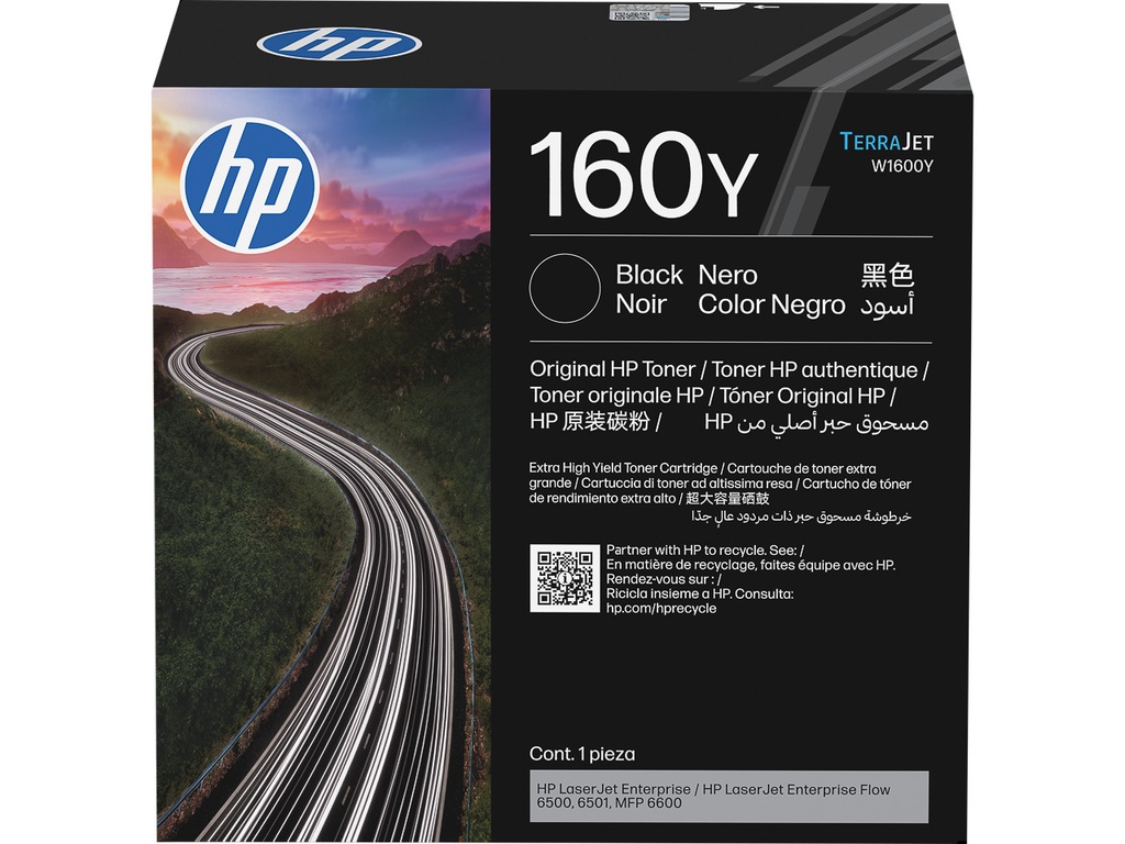 [120025441921] HEWLETT PACKARD W1600Y HP 160Y LJ toner black UHC 38.000